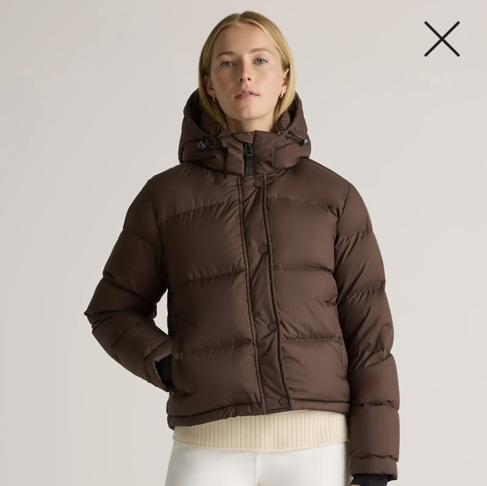 Quince Responsible Down Cropped Puffer Jacket